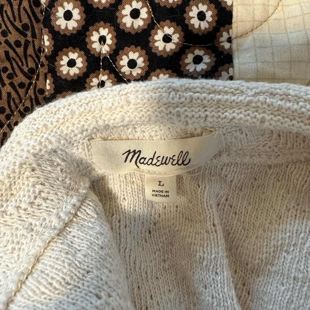Madewell Ruffled Tank-top | Size L - Picture 6 of 7